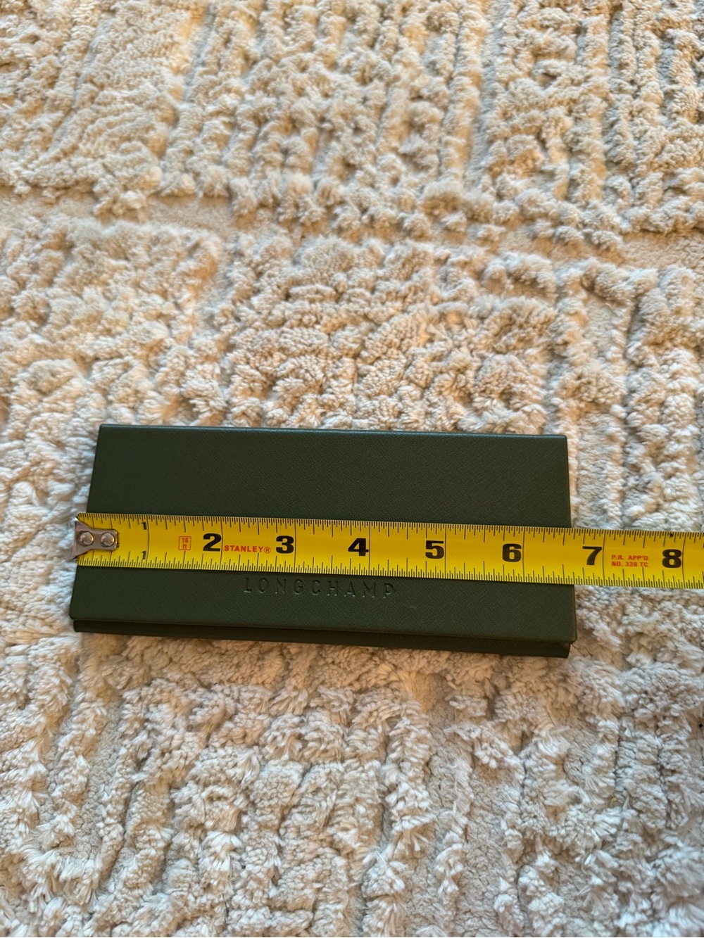 Longchamp Dark Green Envelope Wallet - Picture 6 of 6